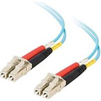 C2G 757120330486 33048 16.4 Feet Duplex 50/125 Multimode Fiber Patch Cable - 2 x LC Multi-Mode Male, Male - Aqua