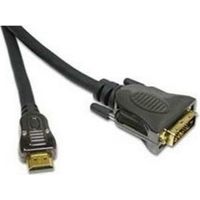 C2G SonicWave 40288 6.6 Feet Digital Video Cable - 1 x 19-pin HDMI Type A Male, 1 x 24-pin digital DVI Male - Black