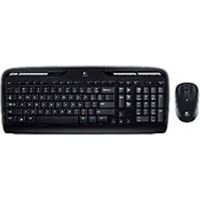 Logitech Wireless Desktop 920-002836 MK320 USB Wireless Keyboard, Mouse - 2.4 GHz - 32.8 Feet - Black