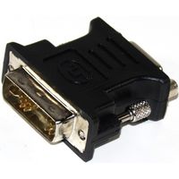 Generic G01-DVI-VGA-BK-F Video Adapter - 1 x DVI-A Male, 1 x VGA HD 15 Female