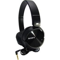 Sony ZX Series MDR-ZX110NC Basic Noise Cancelling On-the-Head Dynamic Headphones - Black