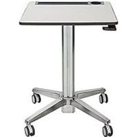 Ergotron 24-481-003 LearnFit Adjustable Sit-Stand Desk - White/Silver