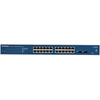 Netgear ProSafe GS724Tv4 Ethernet Switch - Manageable - 2 Layer Supported - 1U High - Rack-mountable, Desktop