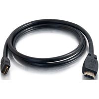 Cables to Go 757120401629 3.3 feet Velocity High Speed HDMI to HDMI Mini Cable - Black