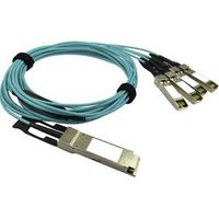 Mellanox Technologies MFA7A50-C005 16.4 Feet Direct Attach Fiber Optic Cable - QSFP28 to 4 x SFP28