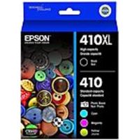 Epson Claria 410XL Original Ink Cartridge - Photo Black, Cyan, Magenta, Yellow, Black - Inkjet - High Yield