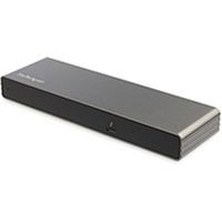 StarTech.com Thunderbolt 3 Dock - For MacBook Pro & Windows - Dual 4K 60Hz Thunderbolt 3 Docking Station - DP / HDMI / VGA - 85W Power Delivery - Connect your Thunderbolt 3 laptop to dual monitors w/ flexible video output (DP, HDMI, VGA), GbE and 2x USB 3