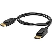 VisionTek 901290 DisplayPort to DisplayPort 1.4 1 Meter Cable - 3.28 ft DisplayPort A/V Cable for Audio/Video Device, Monitor, Projector, TV, Dock, Digital Signage Display - DisplayPort Male Digital Audio/Video - DisplayPort Male Digital Audio/Video - Sup