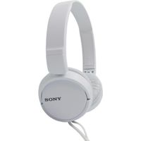 Sony MDR-ZX110/WHI Zx-series Compact Folding Headphones- White