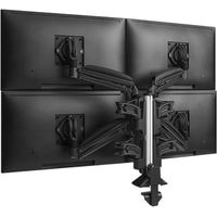 Chief KXC420B Kontour Desk Mount for Monitor, All-in-One Computer - Black - 4 Monitor(s) Supported30