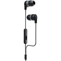 Skullcandy S2IMY-M448 Ink'd+ Earbuds with Microphone - Stereo - Mini-phone - Wired - 16 Ohm - 20 Hz - 20 kHz - Earbud - Binaural - In-ear - 4.27 ft Cable - Black