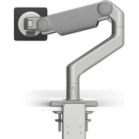 Humanscale Q-M81CMSBTB M8.1 Mounting Kit - Adjustable Arm - 6-28 lbs. - Up to 12 Inch - 100 x 100 mm - Silver with Gray Trim