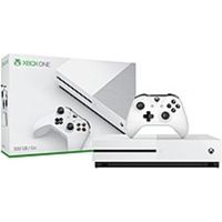 Microsoft Xbox One S (500GB) - Game Pad Supported - Wireless - White - AMD Radeon Graphics Core Next - 3840 x 2160 - 16:9 - 2160p - Blu-ray Disc Player - 500 GB HDD - Gigabit Ethernet - Bluetooth - Wireless LAN - HDMI - USB - Internal - Octa-core (8 Core)