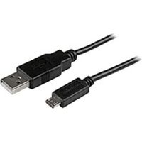 StarTech.com 6 ft Mobile Charge Sync USB to Slim Micro USB Cable for Smartphones and Tablets - A to Micro B M/M - Charge and Sync your Micro USB-equipped Smartphone or Tablet over longer distances - Android Charging Cable - Thin Charge Cable for Smartphon