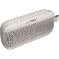 Bose 865983-0500 SoundLink Flex Bluetooth Speaker - Silicone - Steel - IP67 - USB - White Smoke