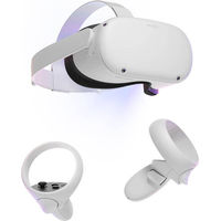 Oculus 301-00351-02 Quest 2 Advanced All-In-One VR Headset - 1832 x 1920 - LCD - 90 Hz - Qualcomm Snapdragon XR2 - 6 GB RAM - 256 GB Storage - Wi-Fi - Bluetooth - White