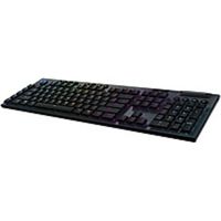 Logitech G915 Lightspeed Wireless RGB Mechanical Gaming Keyboard - Wireless Connectivity - Bluetooth/Wi-Fi - USB Interface Volume Control, Play/Pause, Skip, Mute, G-Key Hot Key(s) - English - PC, Windows, Mac OS, ChromeOS, Android, iOS - Mechanical Keyswi