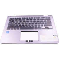 ASUS 90NB0GW1-R31US0 Replacement Palmrest with QWERTY Keyboard for VivoBook Flip Laptops - Gray