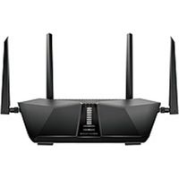 Netgear Nighthawk AX5 RAX43 Wi-Fi 6 IEEE 802.11ax Ethernet Wireless Router - 2.40 GHz ISM Band - 5 GHz UNII Band - 4 x Antenna(4 x External) - 525 MB/s Wireless Speed - 4 x Network Port - 1 x Broadband Port - USB - Gigabit Ethernet - VPN Supported - Deskt