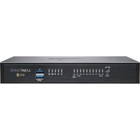 SonicWall TZ570 Network Security/Firewall Appliance - 8 Port - 10/100/1000Base-T - 5 Gigabit Ethernet - DES, 3DES, MD5, SHA-1, AES (128-bit), AES (192-bit), AES (256-bit) - 8 x RJ-45 - 2 Total Expansion Slots - 1 Year TotalSecure Advanced Edition - Deskto