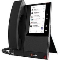 Poly CCX 400 IP Phone - Corded - Corded - Desktop - Black - VoIP - PoE Ports