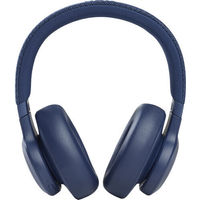 JBL JBLLIVE660NCBLUAM Live 660NC Over-The-Head Headphones - 40 mm - 32 Ohms - 16 Hz to 20 kHz - Active Noise Cancellation - 3.5 mm Jack - Bluetooth - Lithium-Ion Polymer Battery - USB-C - Blue