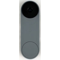 Google GA03696-US Nest Video Doorbell Camera - Wired - 960 x 1280 - 30 fps - 1/3-Inch Sensor - 1.3 MP - 145-Degree - Wi-Fi - Night Vision - H.264 - Noise Cancellation - IP54 - iOS and Android Compatible - Ash