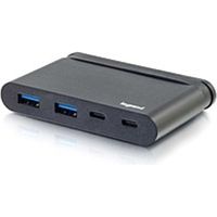 C2G USB C Hub - USB A x 2, USB C and Power Delivery - USB Type C - External - 4 USB Port(s) - 4 USB 3.1 Port(s)