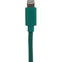 Vivitar OD1003-TEAL USB-A To Lightning Cable - 3 Feet - Universal Device Support - Teal