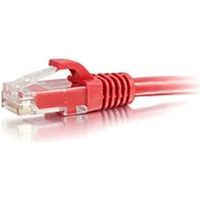 C2G-8ft Cat6 Snagless Unshielded (UTP) Network Patch Cable - Red - Category 6 for Network Device - RJ-45 Male - RJ-45 Male - 8ft - Red