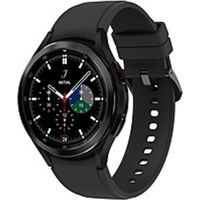 Samsung Galaxy Watch4 Classic, 46mm, Black, Bluetooth - Accelerometer, Gyro Sensor, Barometer, Ambient Light Sensor, Digital Compass, Optical Heart Rate Sensor, Electrical Heart Sensor - Text Messaging, Music Player - Heart Rate, Calories Burned - 16 GB -