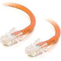 C2G-5ft Cat5e Non-Booted Crossover Unshielded (UTP) Network Patch Cable - Orange - Category 5e for Network Device - RJ-45 Male - RJ-45 Male - Crossover - 5ft - Orange