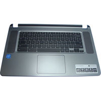 Acer TFQ4CZRUTATN Palmrest with Keyboard and Touchpad for ChromeBook 15 CB3-532 Series - US English - Silver