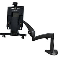 Ergotron Neo-Flex Mounting Arm for iPad, Flat Panel Display - Black - 10