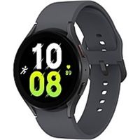 Samsung Galaxy Watch5 - 44 mm - Optical Heart Rate Sensor, Bioelectrical Impedance Analysis (BIA) Sensor - Sleep Monitor - Sleep Quality, Heart Rate, Steps Taken - 16 GB - Android Wear - Bluetooth - Graphite Case Color - Aluminum, Metal Body Material - Gl