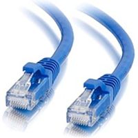 C2G 10ft Cat6a Snagless Unshielded (UTP) Ethernet Cable - Cat6a Network Patch Cable - Blue - Category 6a for Network Device - RJ-45 Male - RJ-45 Male - 10GBase-T - 10ft - Blue