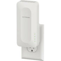 Netgear EAX12 Dual Band 802.11ax 1.60 Gbit/s Wireless Range Extender - Indoor - 2.40 GHz, 5 GHz - Internal - 1 x Network (RJ-45) - Gigabit Ethernet - Wall Mountable, Plug-in - 1 Pack