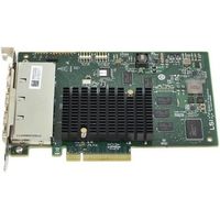 Dell MJFDP 6 Gbps 4-Port Host Bus Adapter Controller Card for Compellent SC8000 - SAS6 - High Profile - PCI-E 2.0 x8