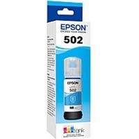 Epson T502, Cyan Ink Bottle - Inkjet - Cyan