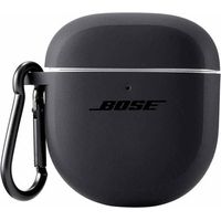 Bose 881877-0010 Silicone Case Cover with Carabiner for QuietComfort Earbuds II - Triple Black