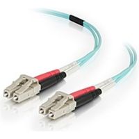 C2G 5m LC-LC 50/125 Duplex Multimode OM4 Fiber Cable - Aqua - 16ft - 5m LC-LC 50/125 Duplex Multimode OM4 Fiber Cable - Aqua - 16ft