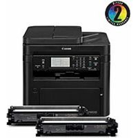 Canon imageCLASS MF269dw VP II Wireless Laser Multifunction Printer - Monochrome - Black - Copier/Fax/Printer/Scanner - 30 ppm Mono Print - 600 dpi Print - Automatic Duplex Print - Flatbed Scanner - 600 dpi Optical Scan - 1 Each - For Plain Paper Print