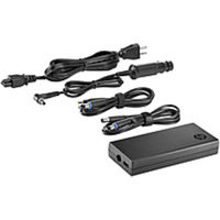 HP 90W Slim Combo Adapter with USB - 90 W - 110 V AC, 220 V AC Input - 5 V DC, 19.5 V DC Output