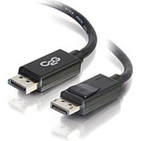 C2G 35ft 8K DisplayPort Cable with Latches - M/M - DisplayPort 4K to 8K Cable for Notebook, Monitor, Audio/Video Device - 35 ft - DisplayPort Male Digital Audio/Video - Black