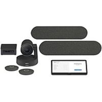 Logitech Large Room Solution - For Video Conferencing - 3840 x 2160 Video (Live) - 4K - 30 fps - 1 x Network (RJ-45) - USB - Gigabit Ethernet - Wireless LAN - External Microphone(s)