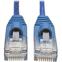 Eaton Tripp Lite Series Cat5e 350 MHz Snagless Molded Slim (UTP) Ethernet Cable (RJ45 M/M) - Blue, 4 ft. (1.22 m) - 4 ft Category 5e Network Cable for Network Device, Switch, Router, Server, Modem, Printer, Computer - First End: 1 x RJ-45 Network - Male -