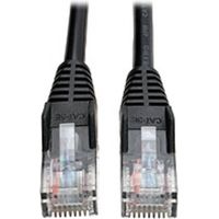 Eaton Tripp Lite Series Cat5e 350 MHz Snagless Molded (UTP) Ethernet Cable (RJ45 M/M), PoE - Black, 7 ft. (2.13 m) - 7ft - 1 x RJ-45 Male - 1 x RJ-45 Male - Black