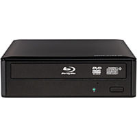 Buffalo MediaStation 16x Desktop BDXL Blu-Ray Writer (BRXL-16U3) - Blu-ray, DVD & CD - Video Upscaling - CyberLink Media Suite