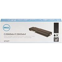 Dell Original High Yield Laser Toner Cartridge - Black - 1 Each - 6000 Pages