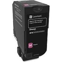 Lexmark Unison Original Toner Cartridge - Laser - High Yield - 12000 Pages - Magenta - 1 Each